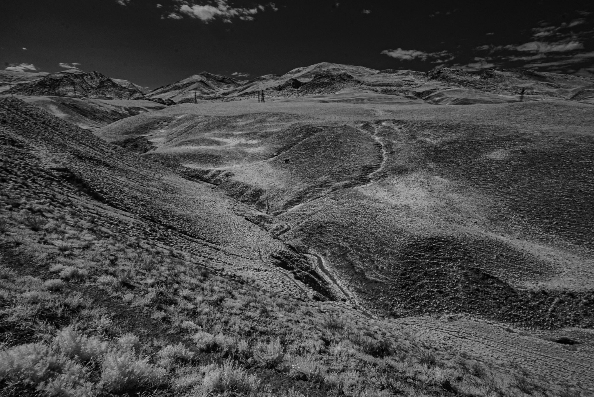 Dreams about Dune infrared story